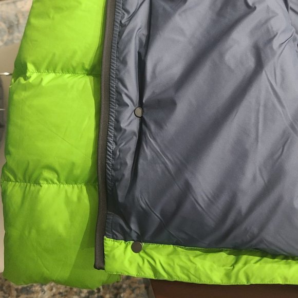 KANUK Neon Green Misto Puffer Winter Jacket - Picture 12 of 15